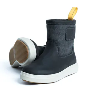 Hovedbilde LOWCUT CANVAS LEATHER BLACK