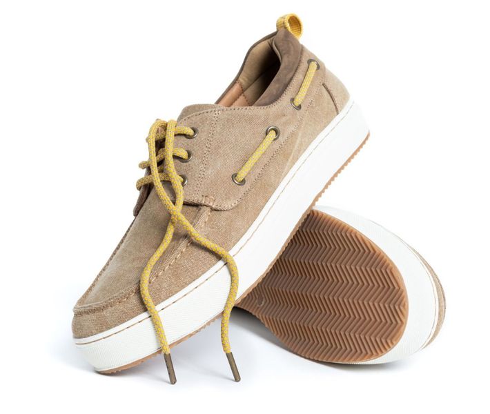 BOATSHOE waxed cotton canvas